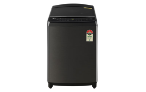 LG 10 kg 5 Star Inverter Fully Automatic Top Load Washing Machine (THD10SWP.APBQEIL, In-Built Heater, Platinum Black)