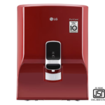 LG Water Purifier WW130NP with True RO Filtration & Dual Protection Stainless Steel Tank (Red, Wall Mount)