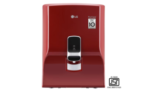 LG Water Purifier WW130NP with True RO Filtration & Dual Protection Stainless Steel Tank (Red, Wall Mount)