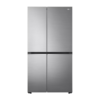 LG 655 Ltr GL-B257EPZX Side-by-Side Refrigerator with Smart Inverter Compressor