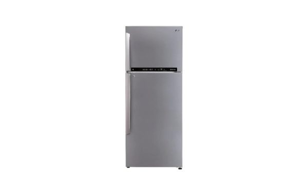 LG Double Door Refrigerator 471 Litres 2 Star Inverter GL-T502APZY Shiny Steel