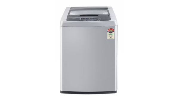 LG 6.5 Kg 5 Star Inverter Turbodrum Fully Automatic Top Loading Washing Machine (T65SKSF4Z, 3 Smart Motion, Tub Clean, Middle Free Silver)