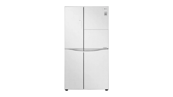 LG GC-C247UGLW 675 L Wi-Fi Inverter Frost-Free Side-by-Side Refrigerator (White)