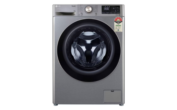 LG 10Kg FHP1410Z7P Front Load Washing Machine AI Direct Drive™ Platinum Silver