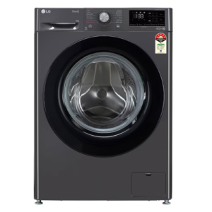 LG 8Kg Front FHV1408Z2M Load Washing Machine AI Direct Drive™ Steam Middle Black