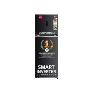 LG 343 L 3 Frost-Free Smart Inverter Compressor Wi-Fi Double Door Refrigerator GL-T382TESX