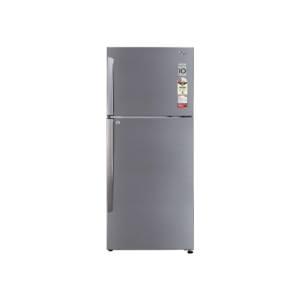 LG 437 L 2 Star Frost-Free Smart Inverter Double Door Refrigerator GL-T432APZY, Shiny Steel