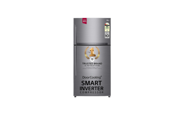 LG 592 L 1 Star Frost Free Inverter Wi-Fi Double Door Refrigerator 2023 Model GR-H812HLHM
